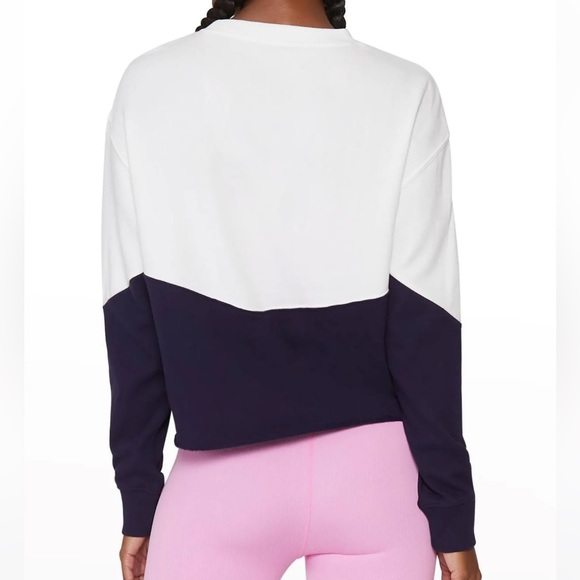 Spiritual Gangster | Optimist Contrast Mazzy Sweatshirt in Stone/Night | Small - Picture 2 of 5